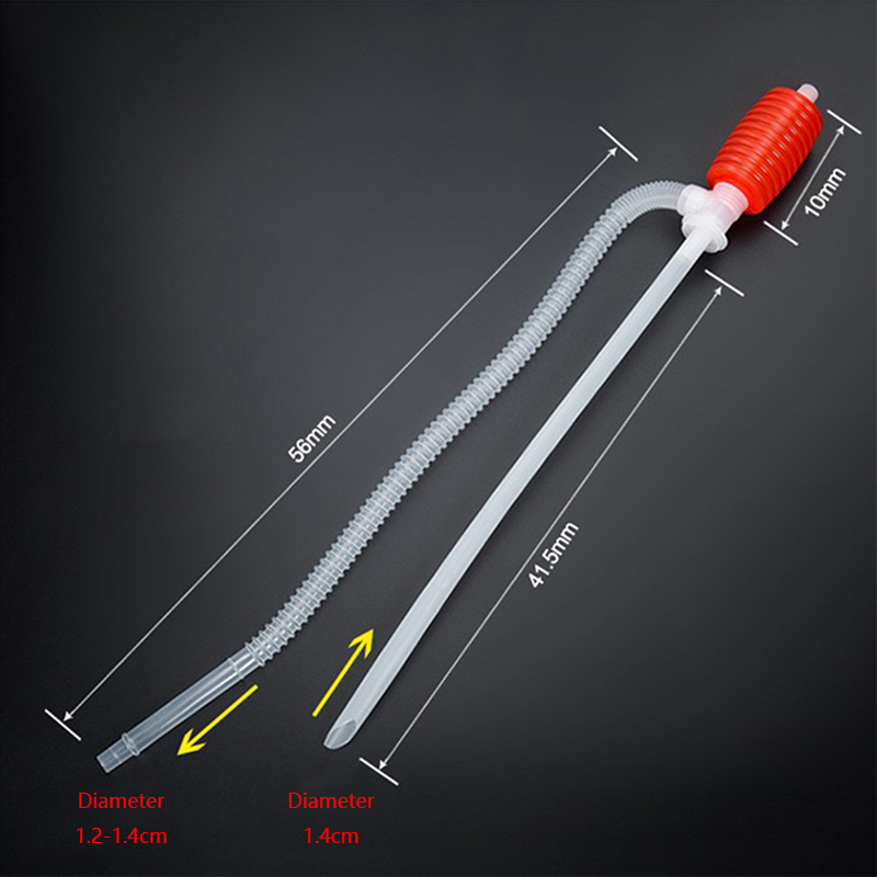 New Car Manual Siphon Pump Hose Portable Car Fuel Truck Fuel Oil Gasoline Diesel Water Chemical Liquid Transfer Sucker Pump Tool