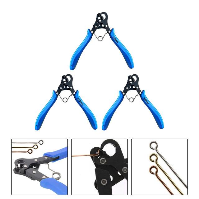 Rings Plier Sturdy Portable Round Nose Pliers with Nonslip Handle for  Earrings Bracelets Necklaces Hobby DIY Wire Wrapping Tool - AliExpress