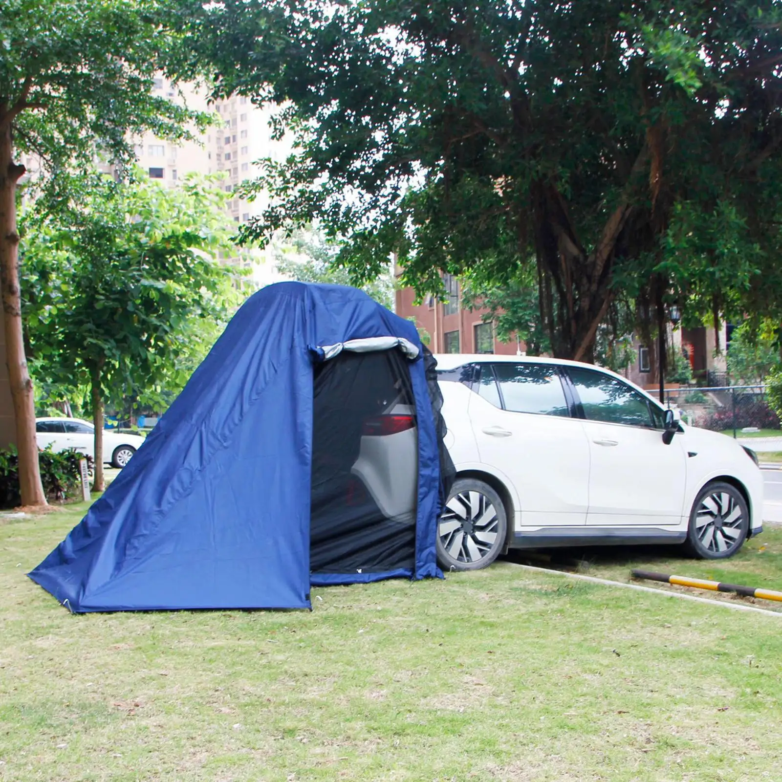 SUV Car Trunk Tent Rear Tent Self-driving Tour Barbecue Camping Car Tail Extension Tent Sunshade Rainproof Travel Trunk Tent