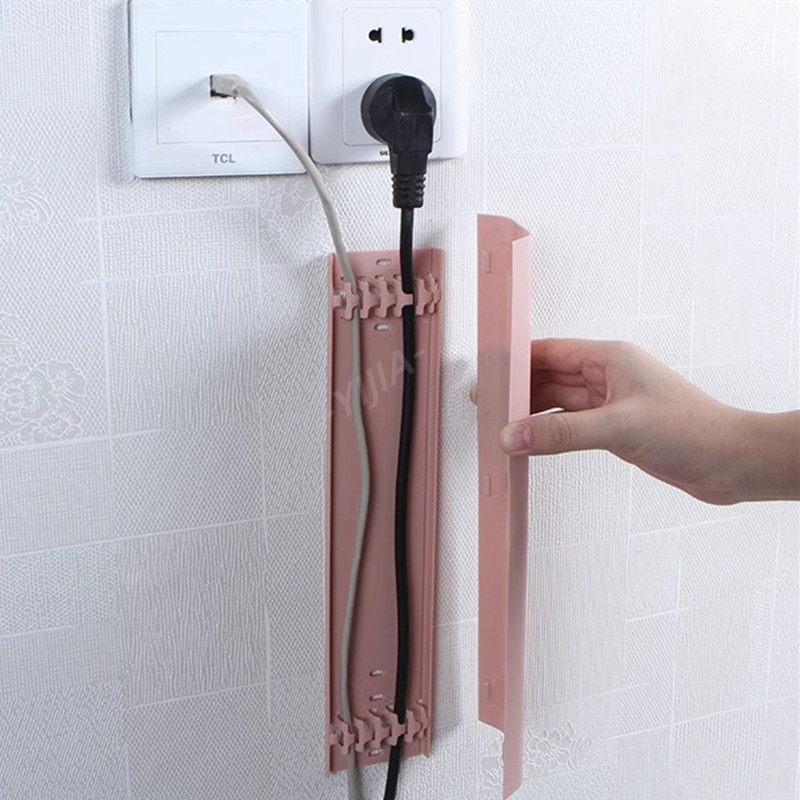 Description Picture 6 of item29.5CM Self-Adhesive Wall Flat Screen Hidder Cable Duct Cover TV Cord Cable Organizer Clip Storage Managemet Wiring Accessories