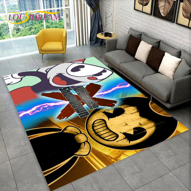 Cuphead Ms Chalice Game Anti-Slip Doormat Living Room Mat Boy Floor Carpet  Welcome Rug Indoor Decor - AliExpress