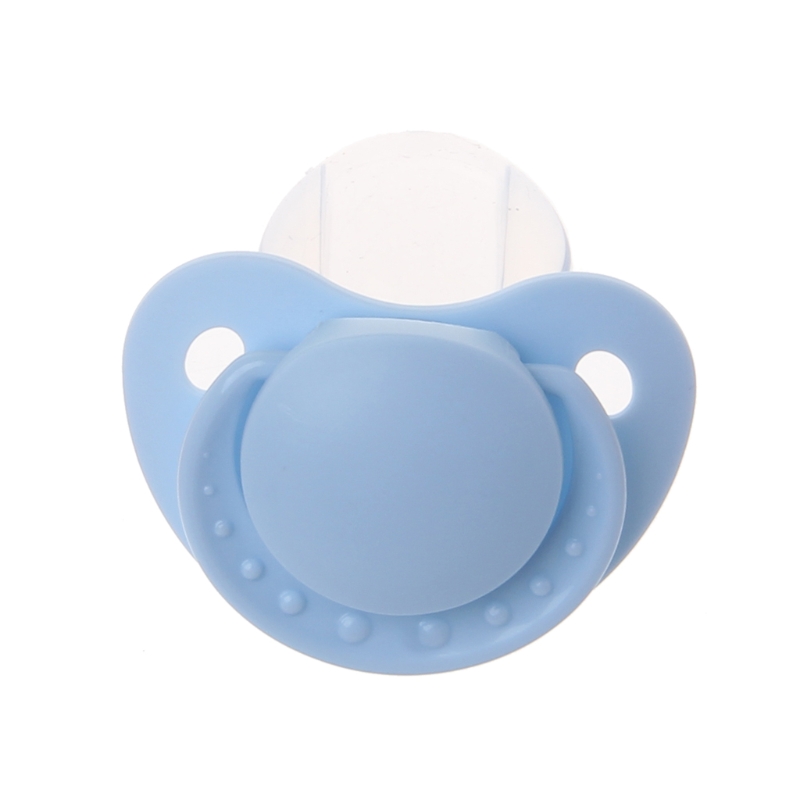 Beruhigende Schnuller puppe in Erwachsenen größe für erwachsene Babys großer Griffs child für erwachsene Babys großer Griff rosa blau beige – Detail 2
