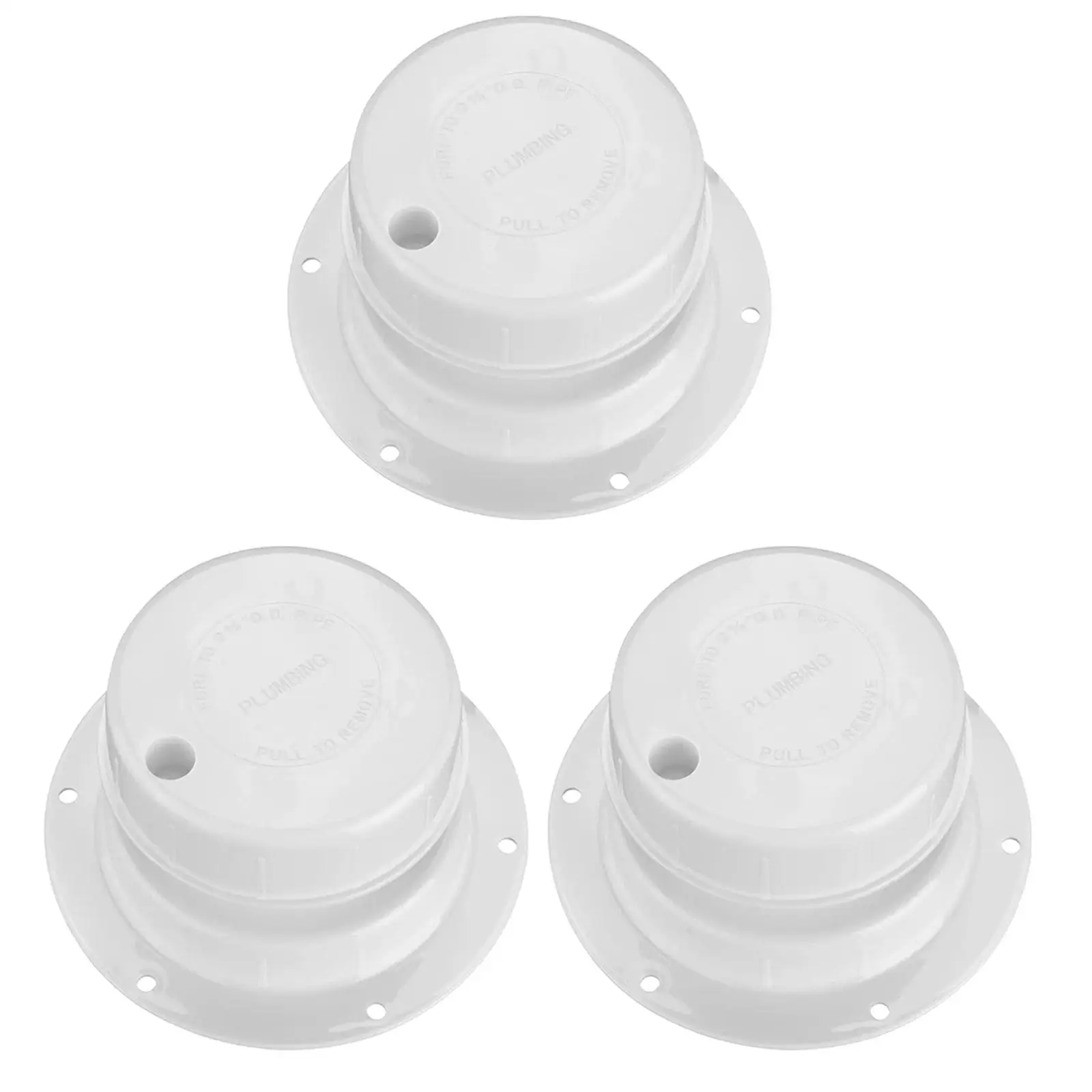 RV Plumbing Vent Cap Directly Replace for 1 to 2 3/8 inch Pipe Camper Vent Cap White RV Sewer Vent Cap for Trailers Campers
