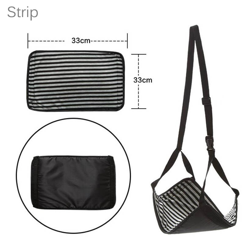 Description Picture 2 of itemPortable Footrest Polyester Flight Carry-on Foot Rest Travel Pillows Leg Hammock Airplane Relieve Feet Swelling