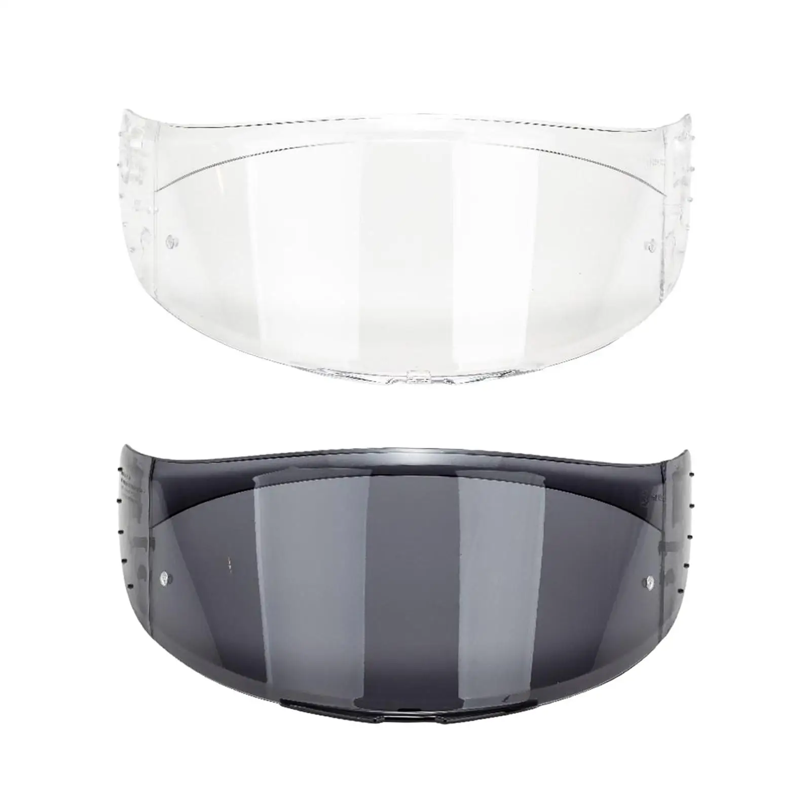 2PCS Pack of 2 Anti  Anti fog Motorcycle  Sun Visor  Lens