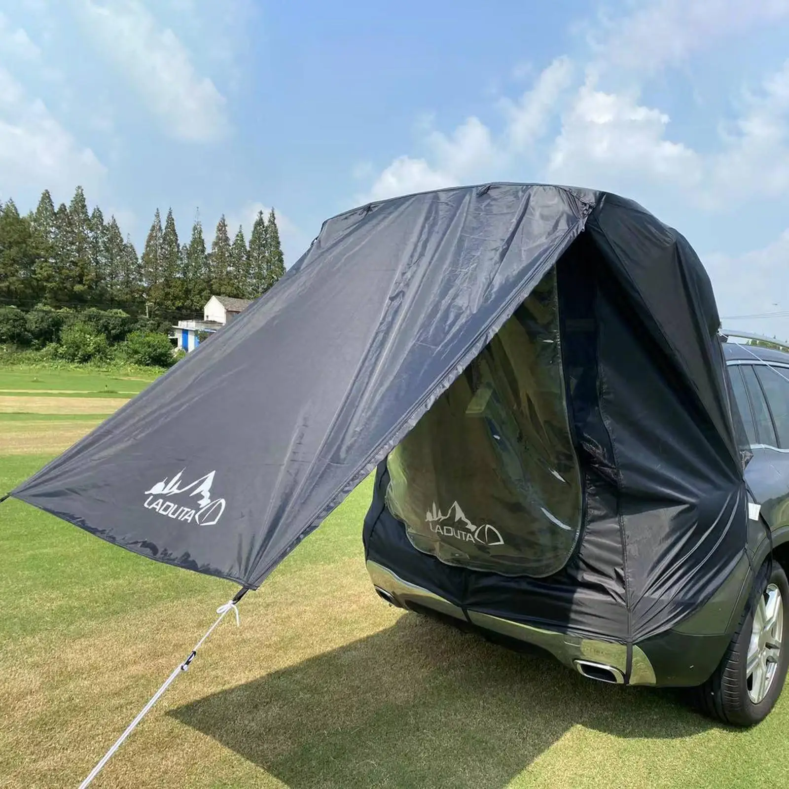 Sun Shelter SUV Trunk Tent Canopy Awning UV Protection Self-Driving Outdoor