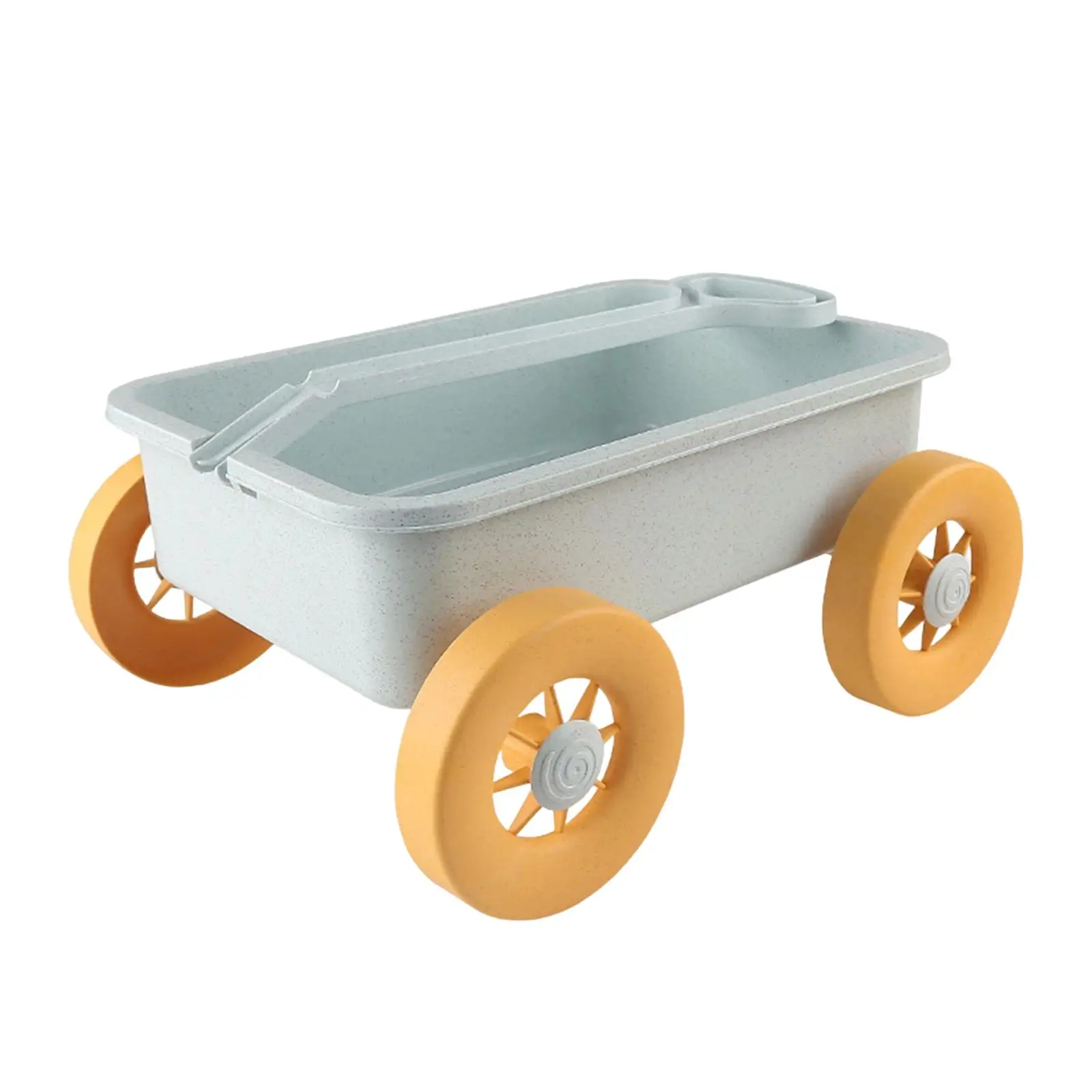 Small Wagon Toys Beach Toys Vehicle Outdoor Game Wagon Garden Wagon Tools Toy Wheelbarrow for Stuffed Animals