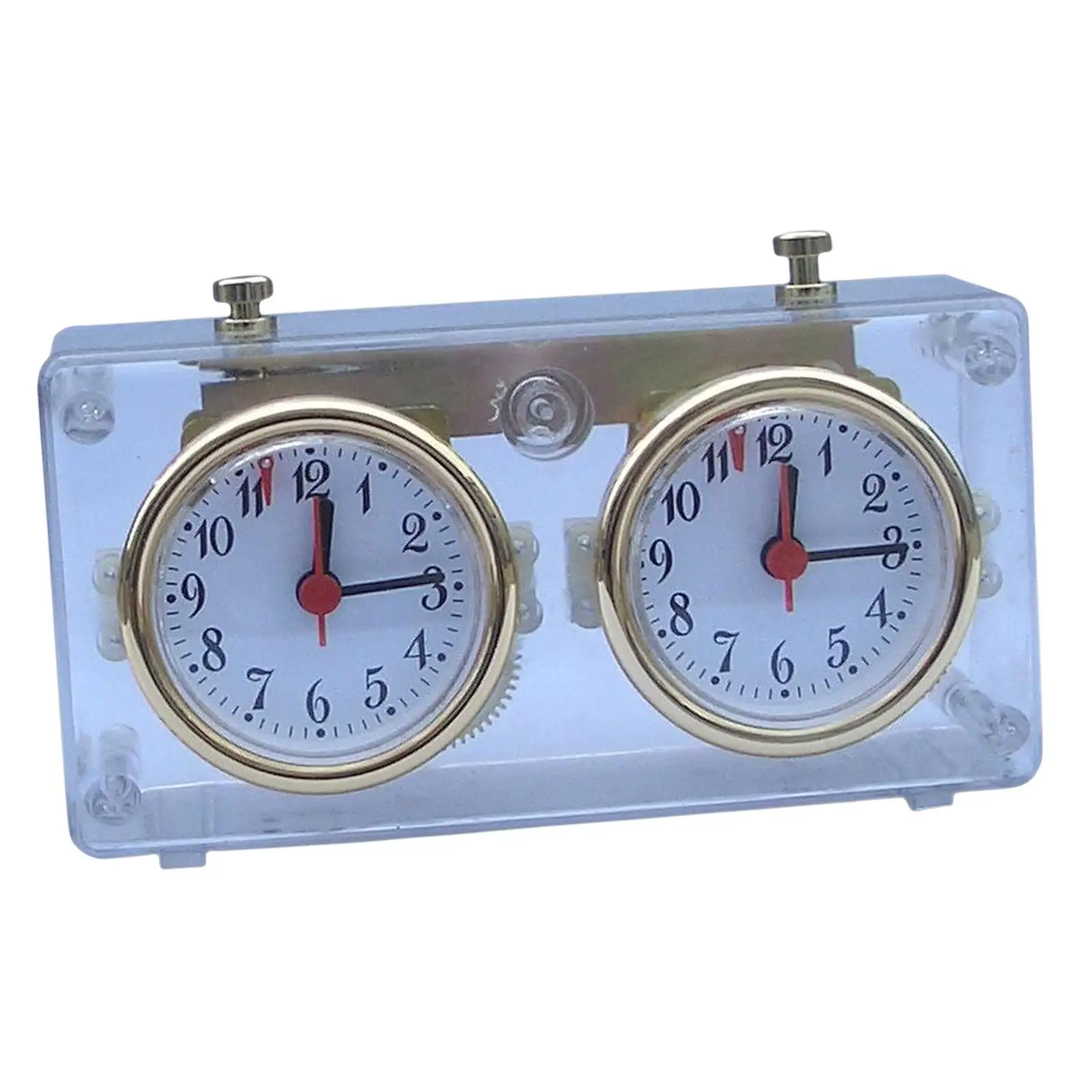 Portable Chess Clock Metal Movement Stable for Game Chinese Chess Competition