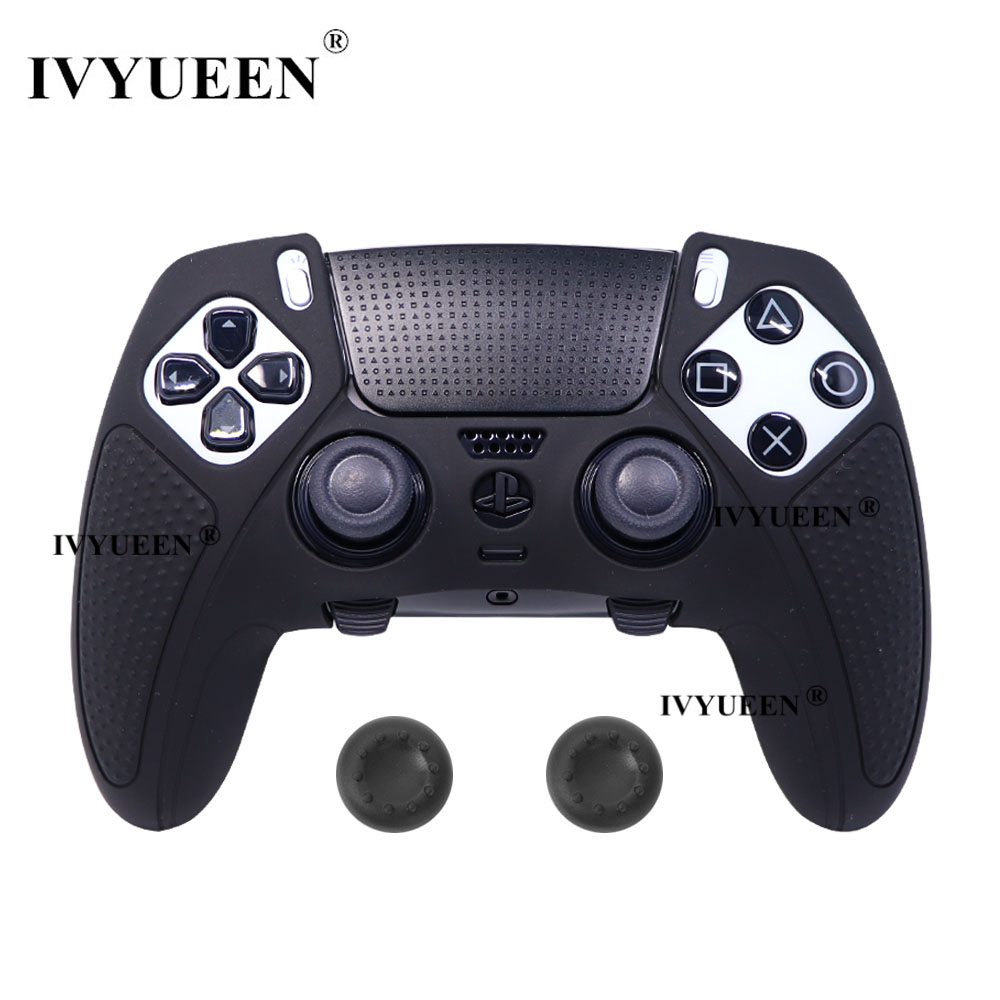 IVYUEEN Anti-Rutsch-Schutzhülle für PlayStation 5, PS5, DualSense Edge Controller, weiche Gummi-Silikonhülle, Griffabdeckung – Detail 11