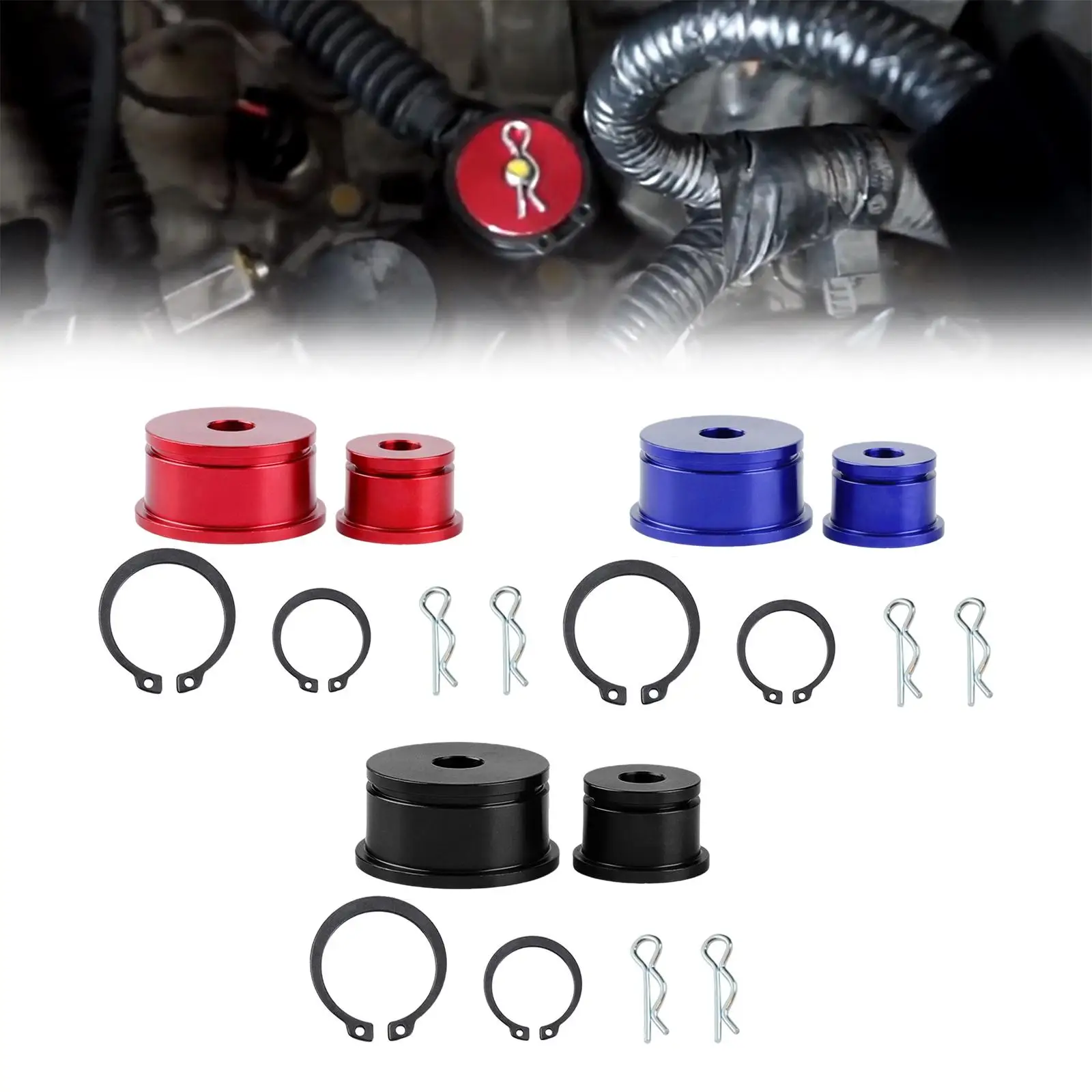 Shifter Cable Bushings Kit for Mitsubishi Evolution VII iX Accessories