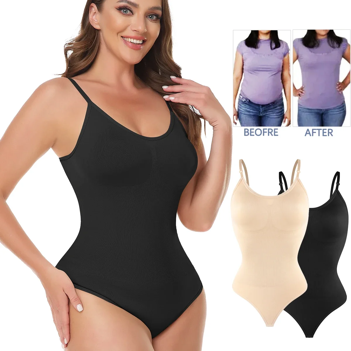 Ongitecoude Bodysuit Shapewear