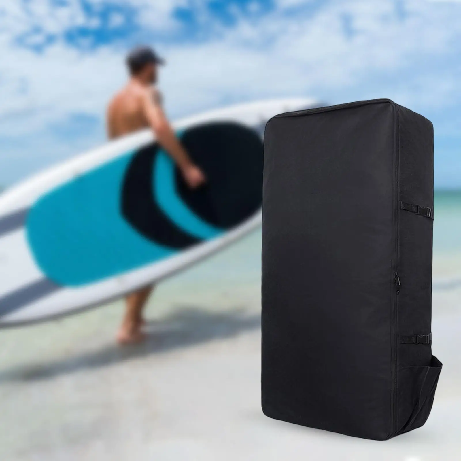 Nylon Inflatable Paddleboard Backpack  Board Bag for Boating