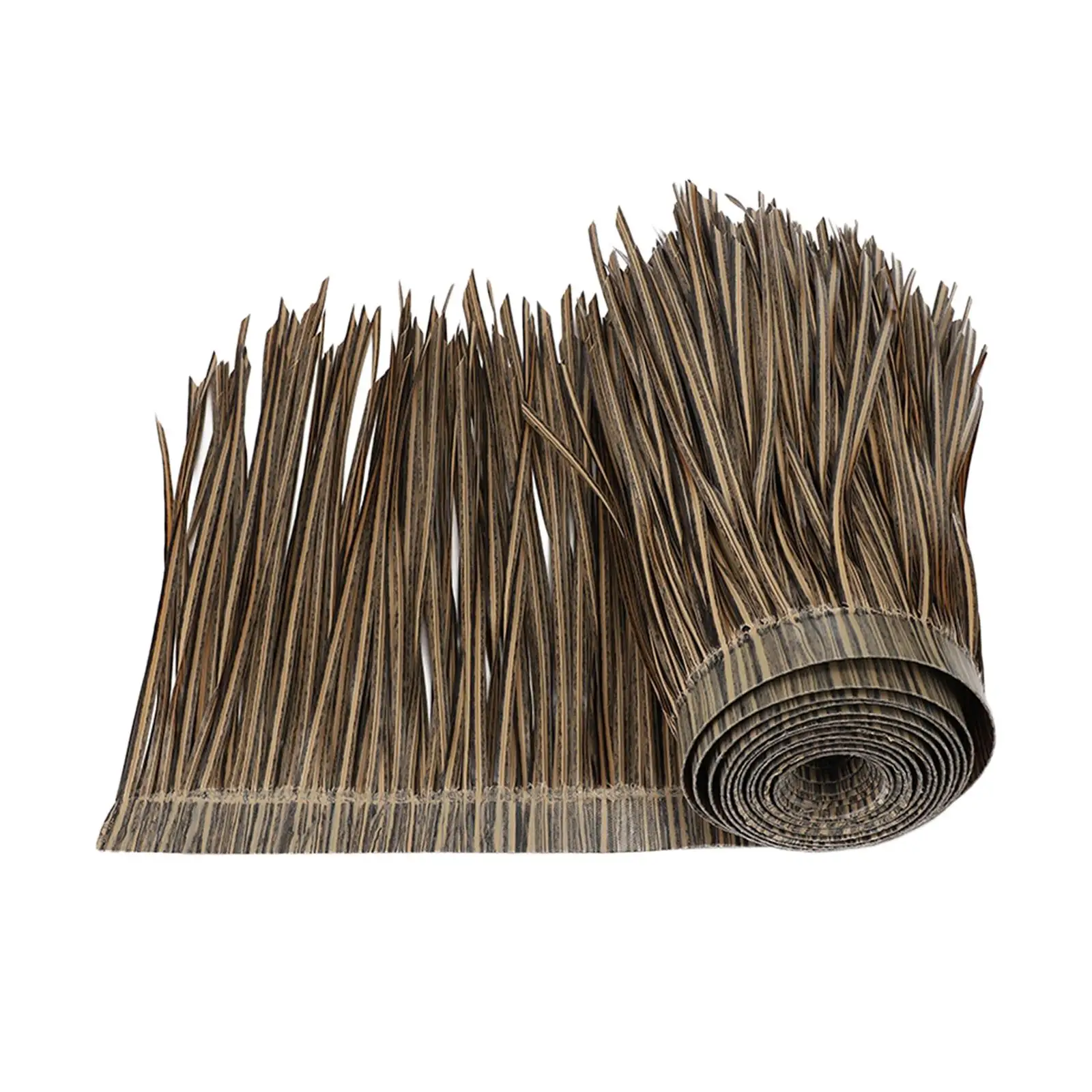 Thatch Roof Panel, Palm Straw Roll, Simulation Accessories, Ornament,