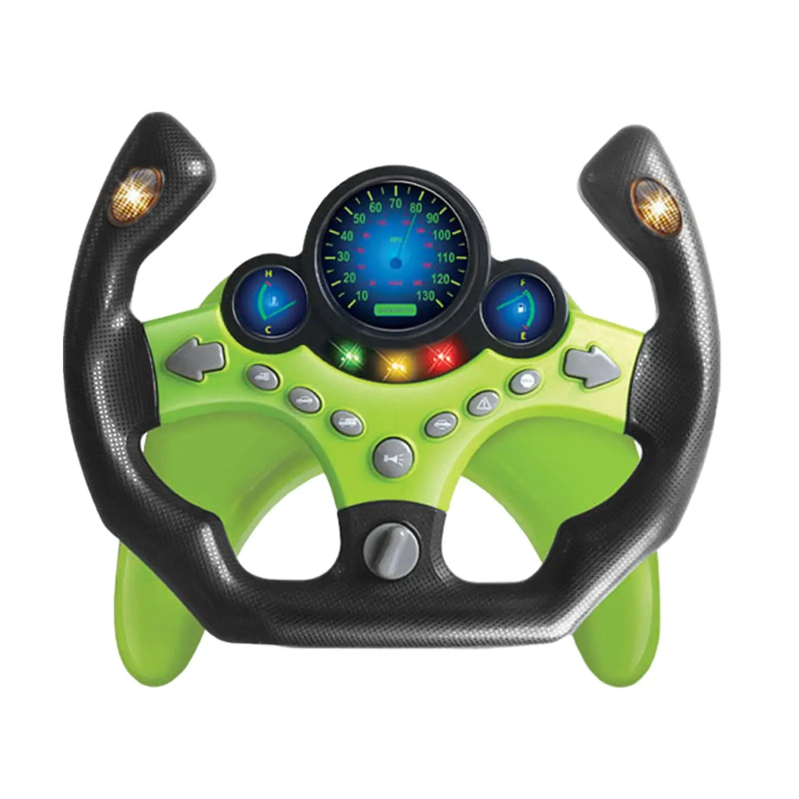 Battery Powered Small Steering Wheel Toy Pretend Driving for Infant