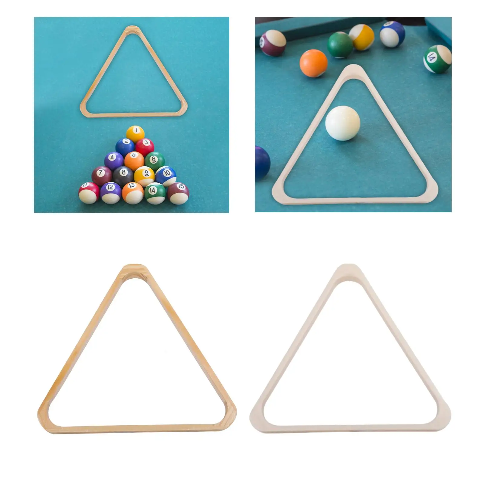 Durable Billiard Triangle Rack Holds Positioning 57.2mm Pool Table Accessory