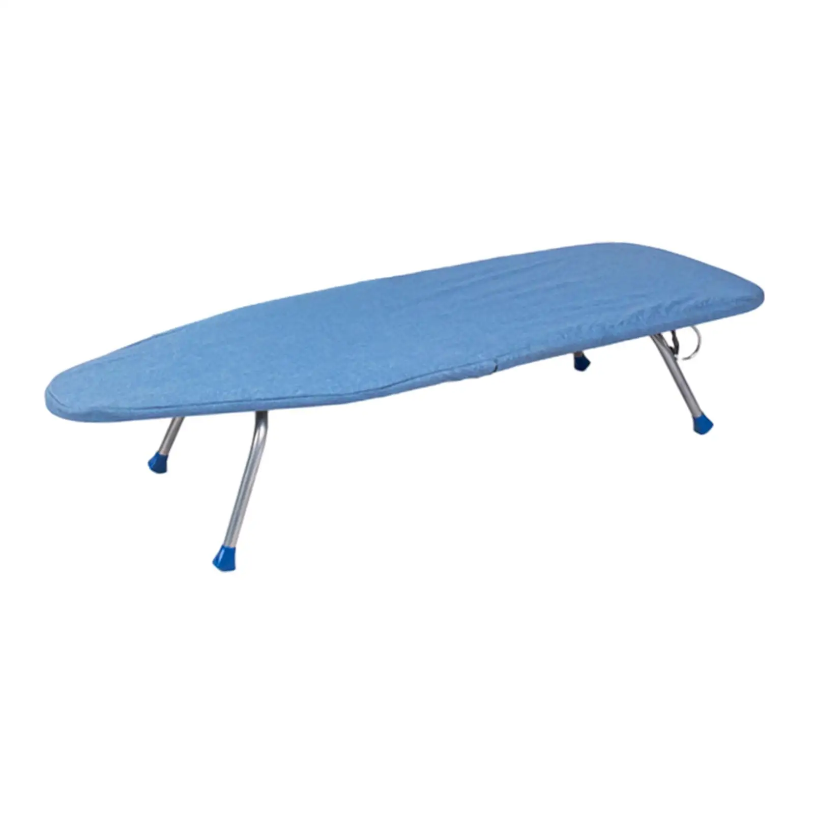 Tabletop Ironing Board Heat Resistant Cover Space Saving Portable Ironing Table for Household Travel Laundry Room Sewing