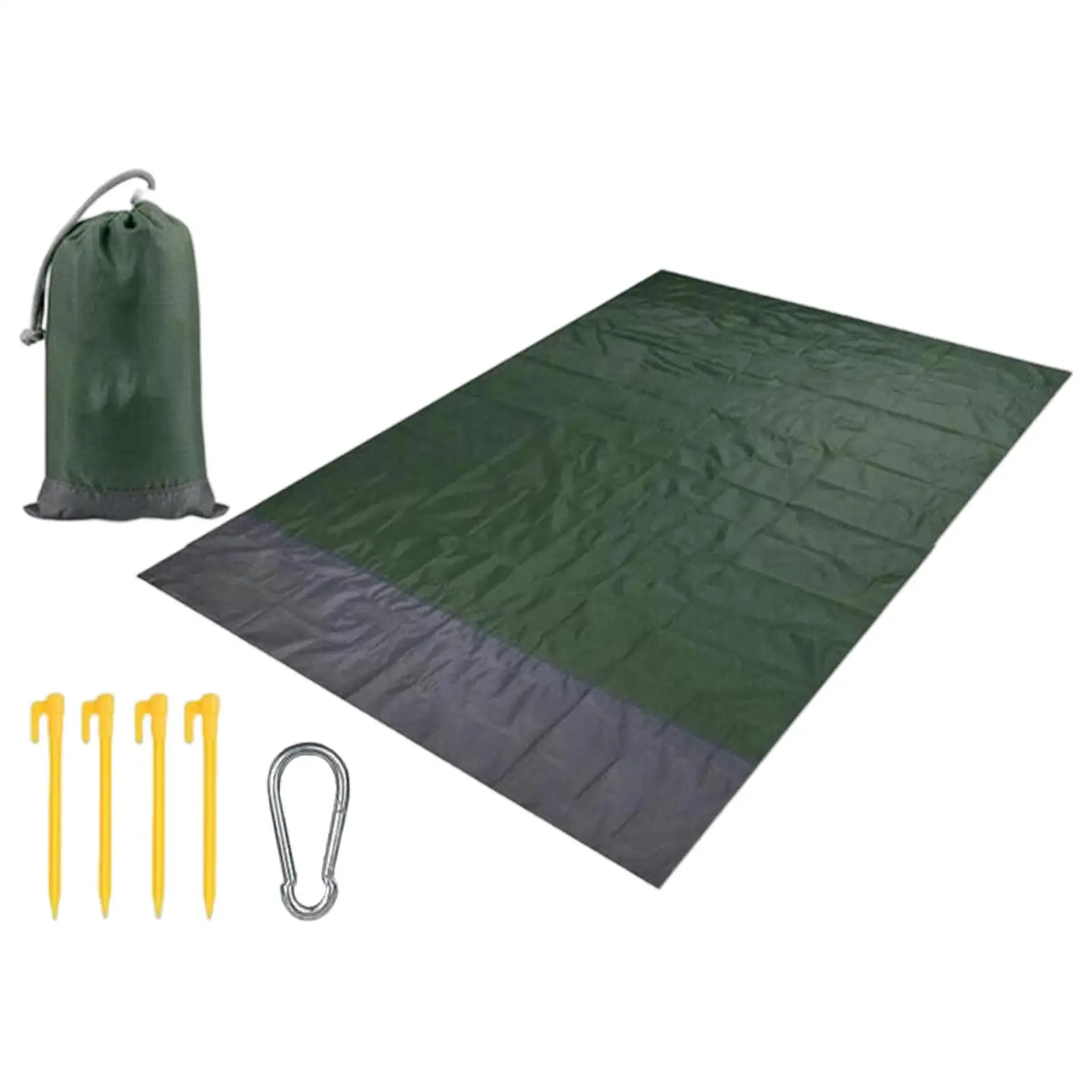 Outdoor Picnic Blanket Camping Travel Sandproof Folding Durable Compact Rug