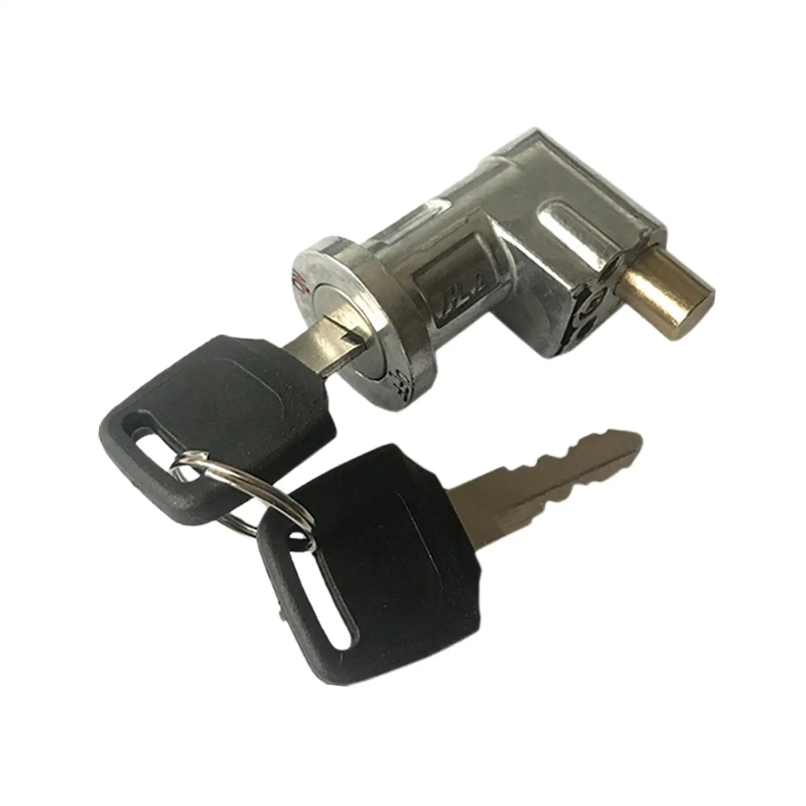 Battery Cylinder Lock Key Switch Ignition Switch Ignition Starter Durable Battery Box Safety Lock for Electric Bikes Tricycle