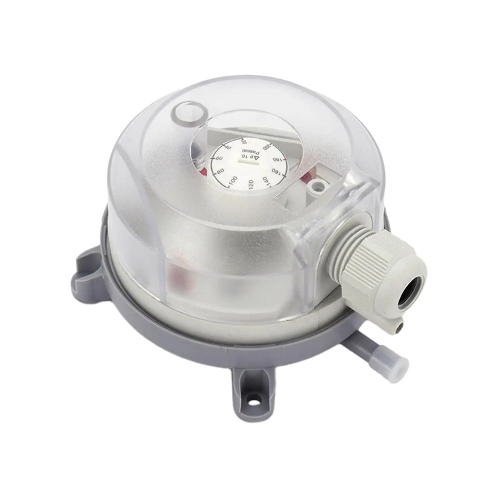 Differential Pressure Switch Mechanical Spdt 20-200PA Water Resistance Micro Air Pressure for Environmental Protection