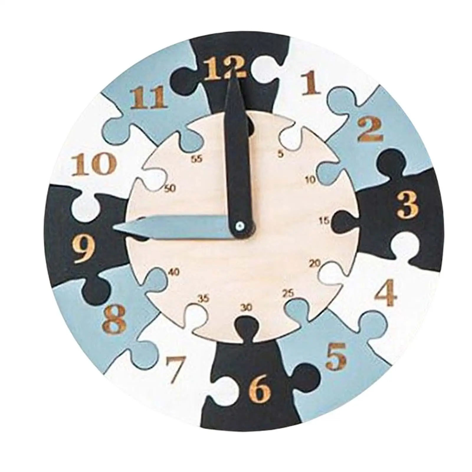 Learn How to Tell Time Teaching Clock with Numbers Activity for Toddler Baby