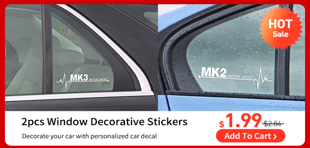 For VW Volkswagen Golf Mk4 Mk2 Mk7 Mk5 Mk6 Mk3 Mk8 Car Side Window Stickers Auto Exterior PVC Decals Styling Accessories