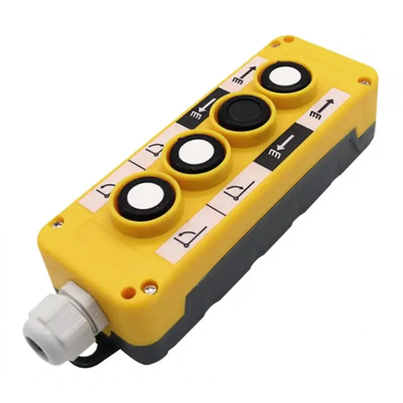 1pc COP4B Crane Button Switch Box Unloading Dustproof Rainproof Durable