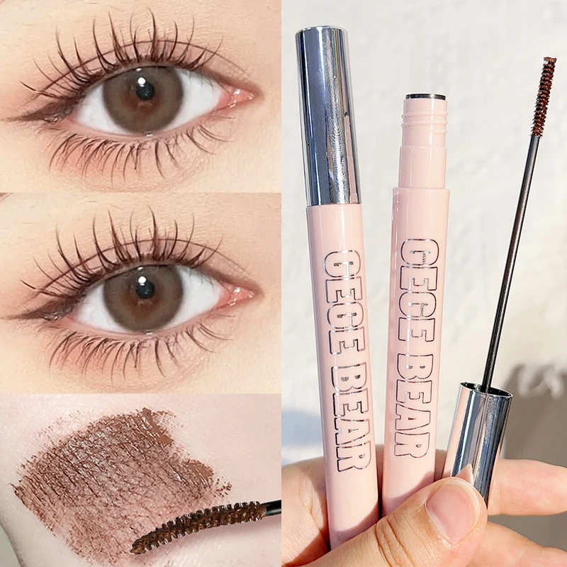 Best of Ultra-Fine Small Brush Mascara Lengthen Eyelashes Curling Thick Waterproof Natural Black Brown Lashes Extension Korean Cosmetics Reviews & Tips