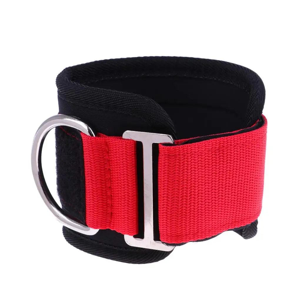 Ankle  Leg Strap Belt Attachment with D for Exercise Weight Lifting, Men, Women, Ankle Fitness,Workout,Gym