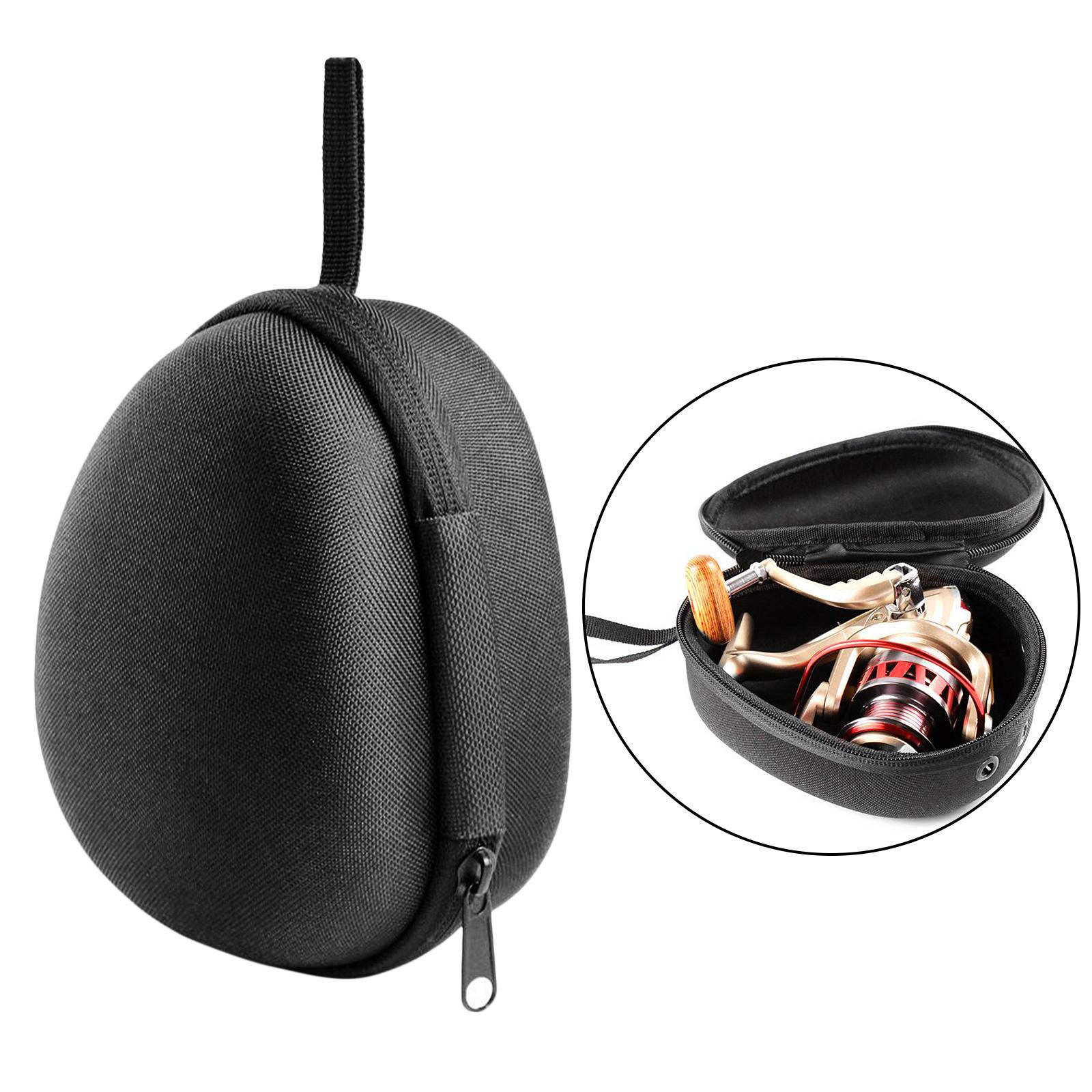 Fishing Reel Bag Waterproof Protective Case Zipper Storage  Pouch