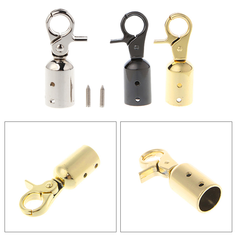 Taschengurte, Verbindungsaufhänger, Metallschnallen für Taschen, Quastenkappe, Verschluss, Handtaschengurt, Stopper, Kordelhaken, Handtaschen-Hardware-Zubehör – Detail 1
