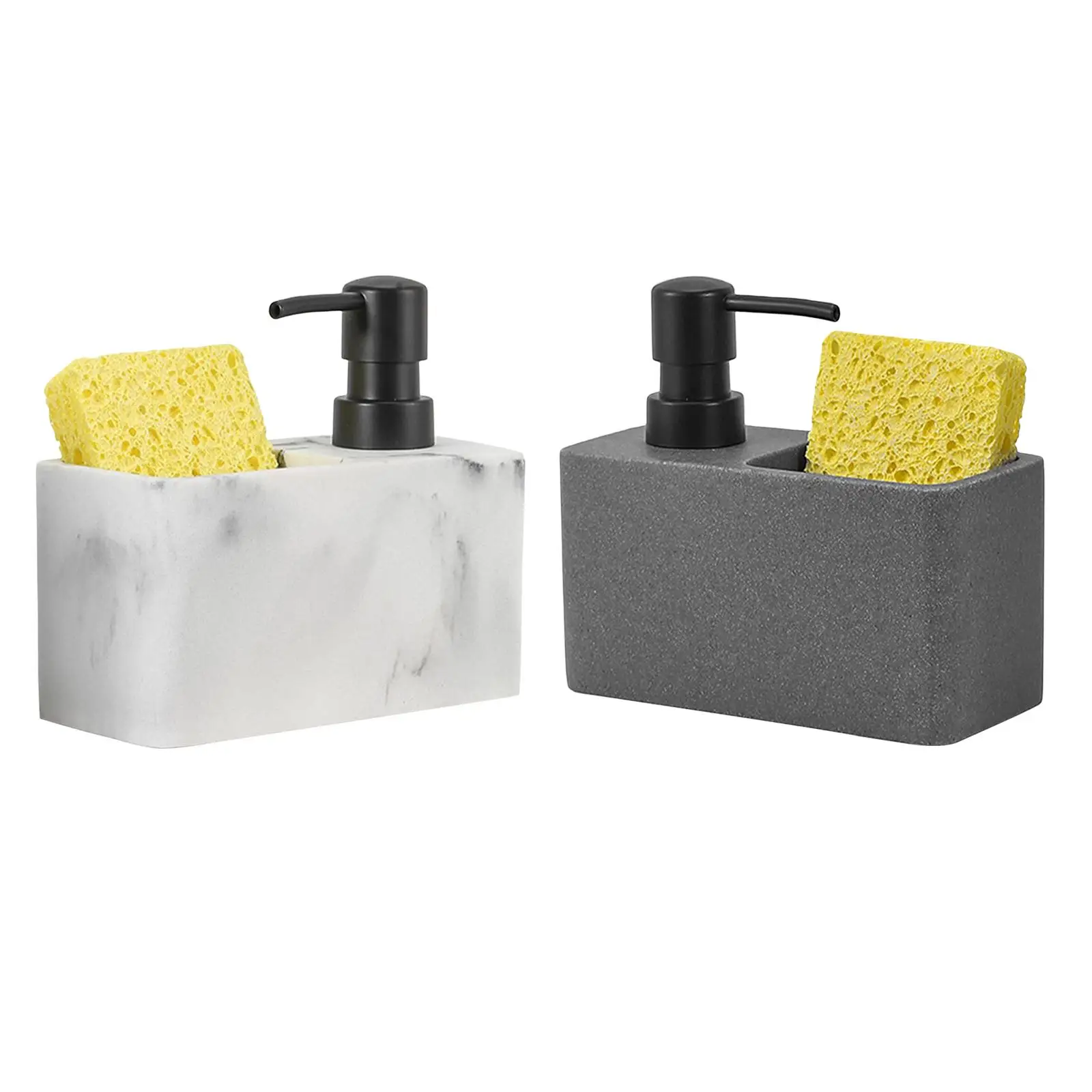 Modern Soap Dispenser Sponge Holder Pump Bottle ,Multifunctional Accessory