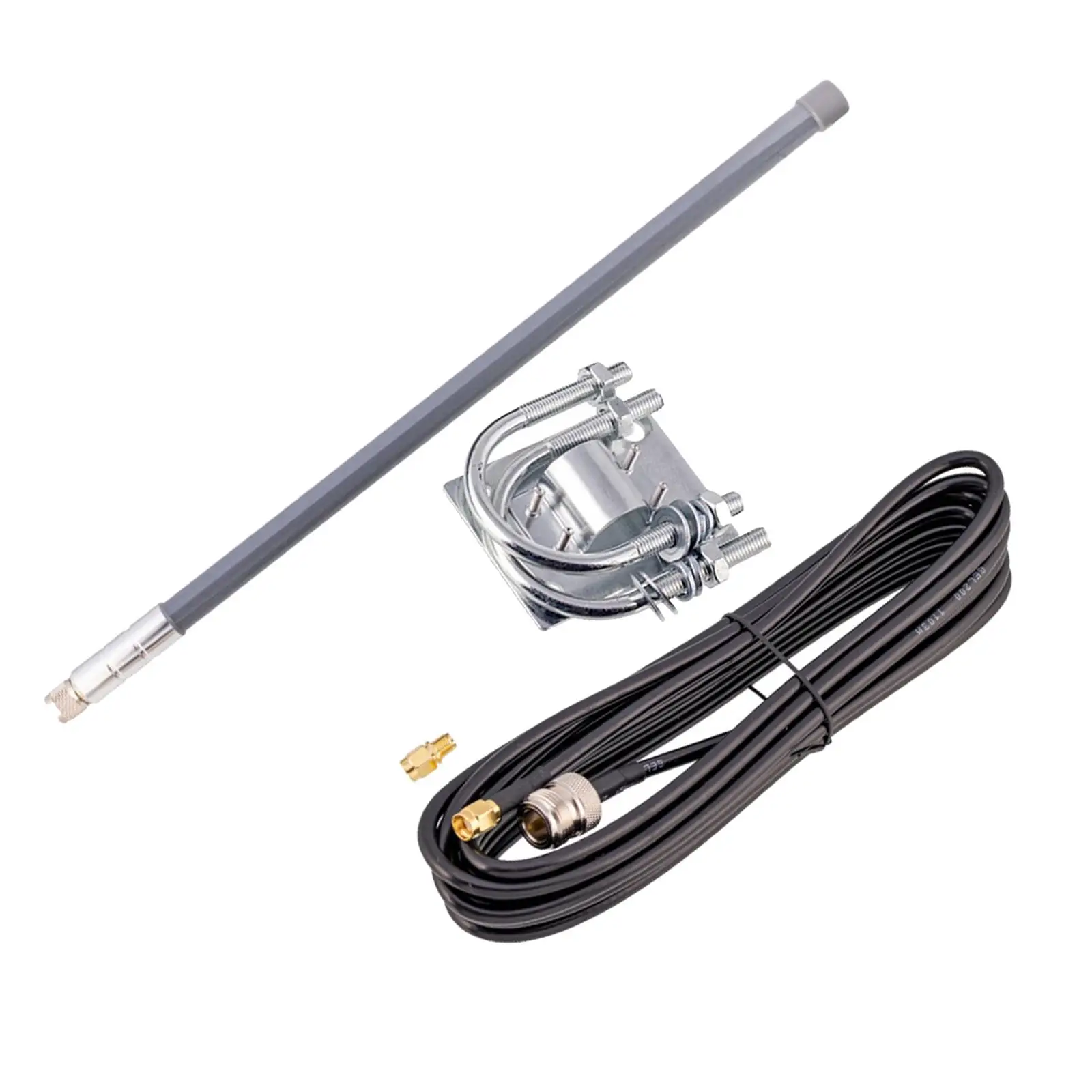 Waterproof Fiberglass Antenna RG58 Female-To-Rp-Sma 860-930MHz for City Monitoring Outdoor Environmental Monitoring