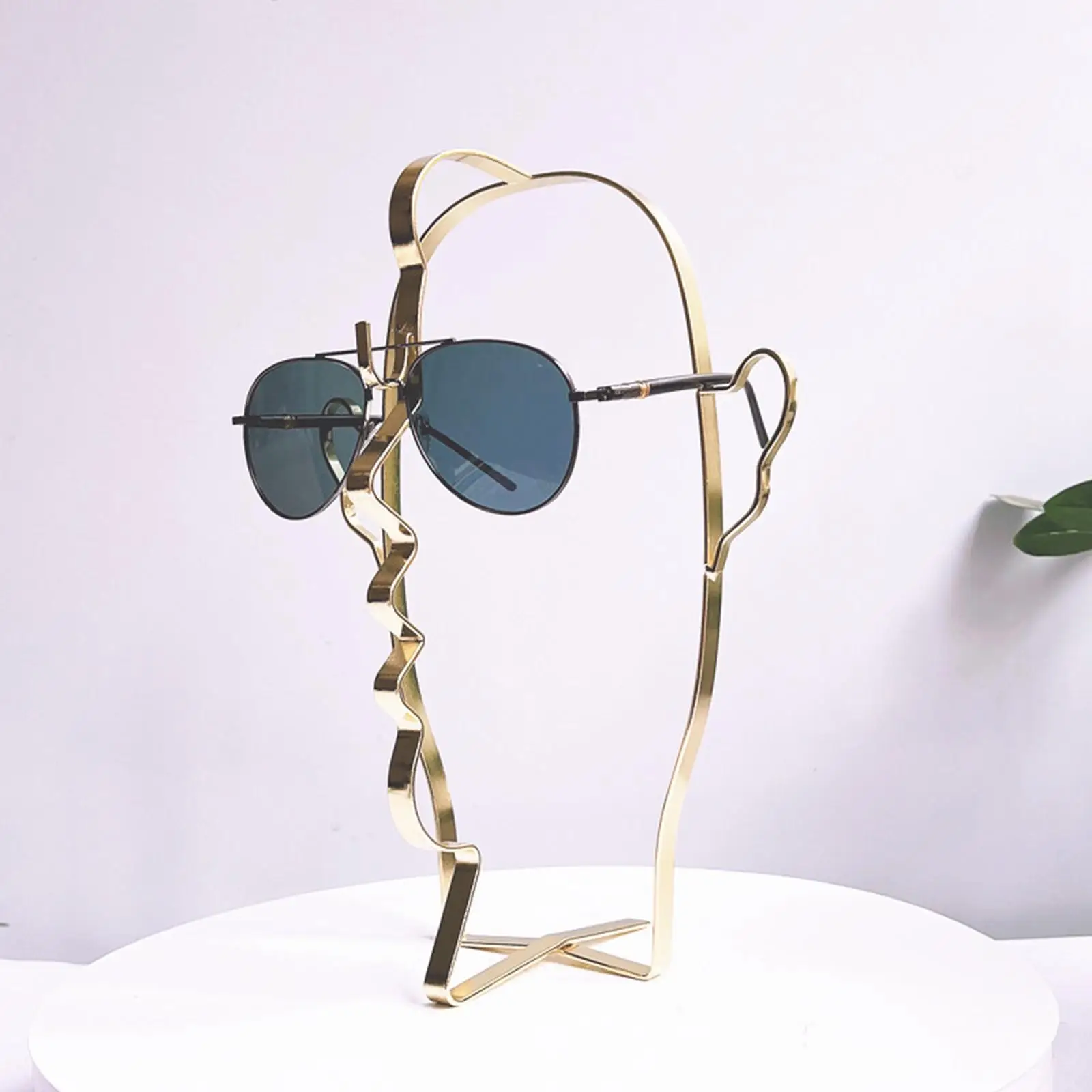 Sunglasses Display Stand Glasses Storage Rack Character Modeling Hollow Out Sunglasses Holder for Gift Dressing Room Office