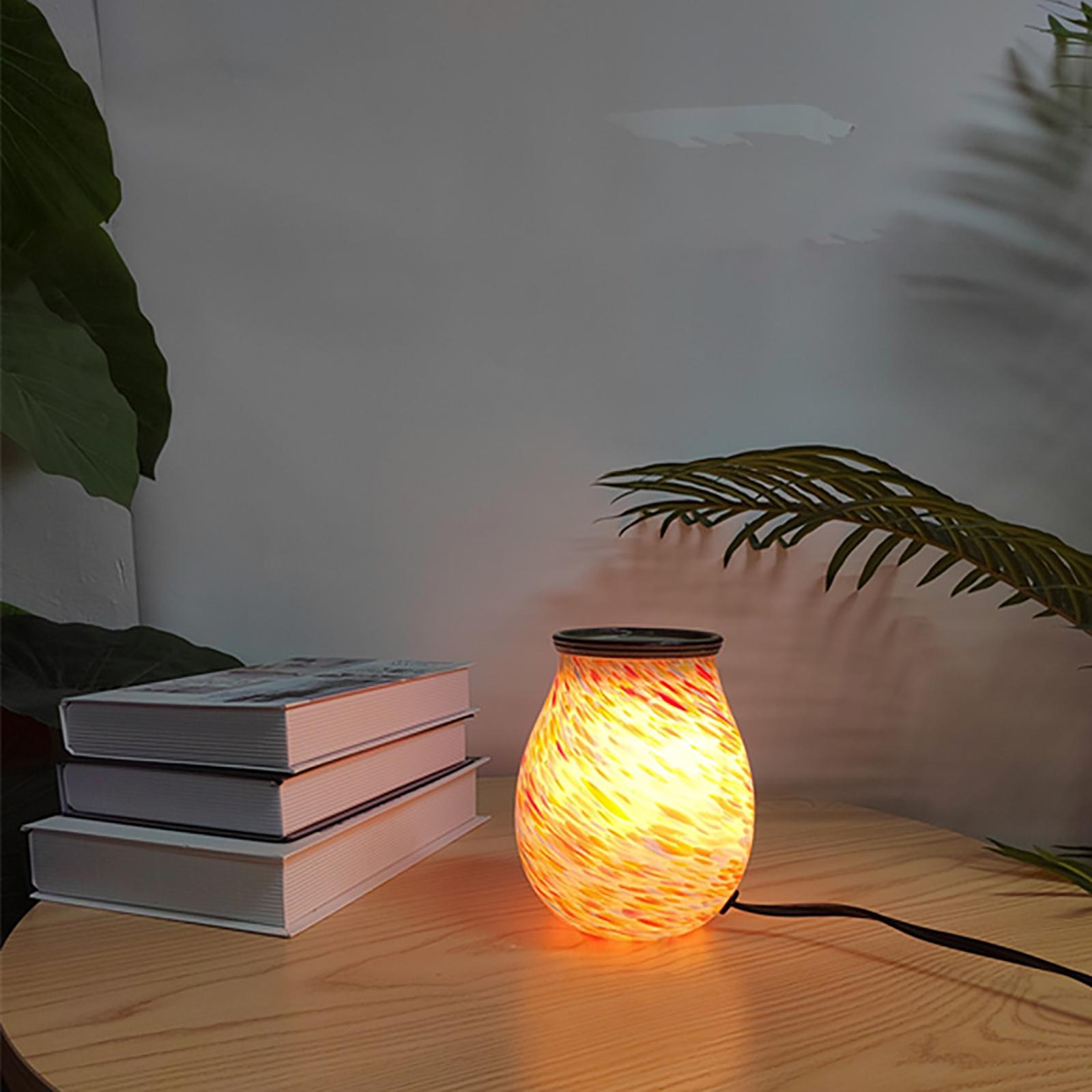 Aroma Lamp Wax Melts Warmer Electric Wax Melts Warmer Candle Lamp Oils WarmerFragrance Lamp Essential Oil Burner Night Light
