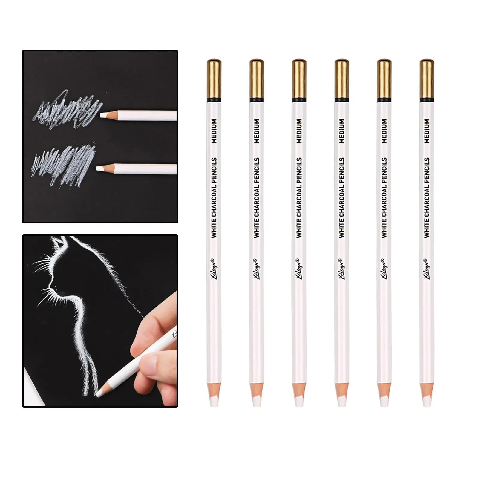 Pencils Blending 4mm Chalk Pencils Sketching Pens for Art Supplies