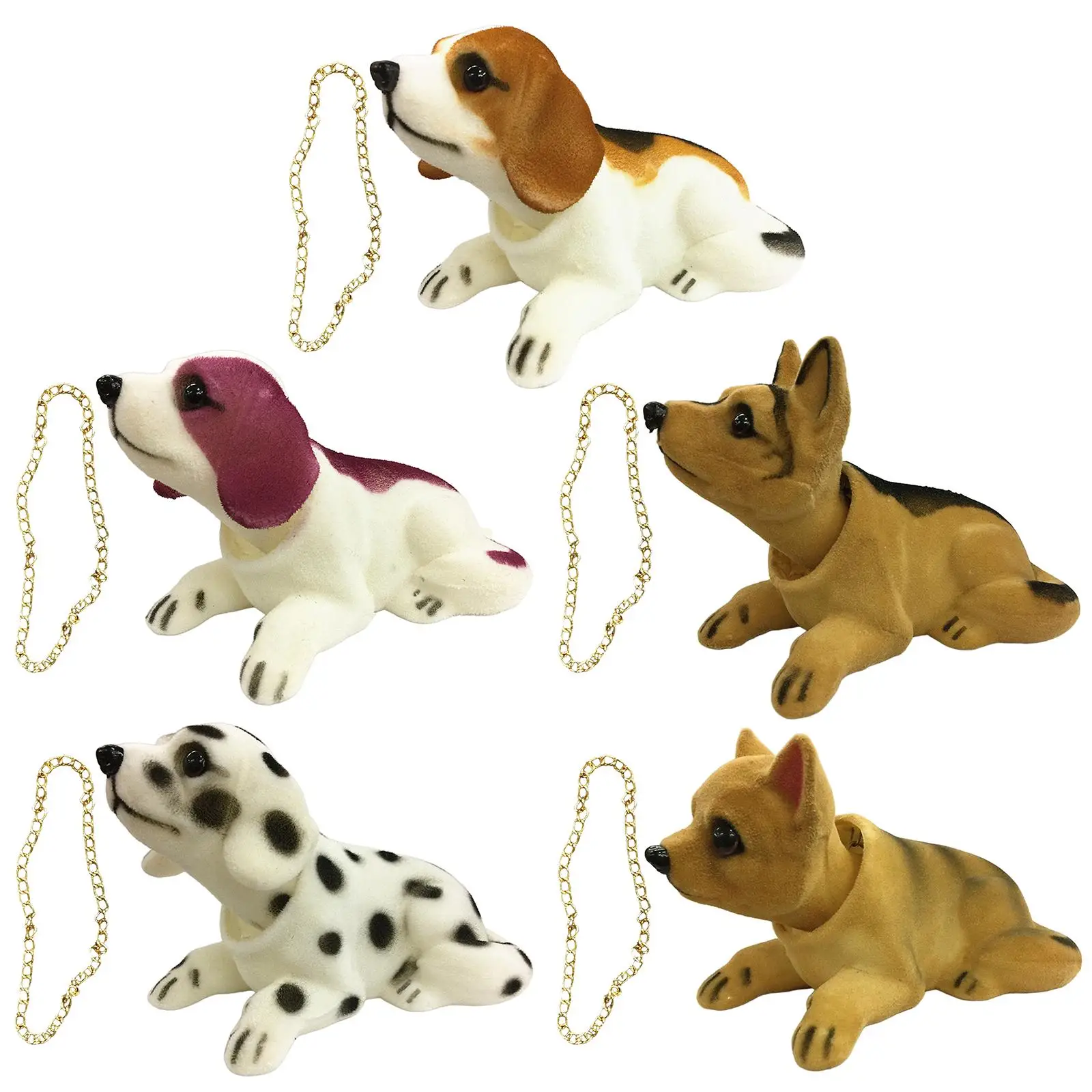 Creative Shaking Head Dog Crafts Baby   Dashboard Decors Ornament Gifts Nodding Heads Dog Bobble Head Dog Toy
