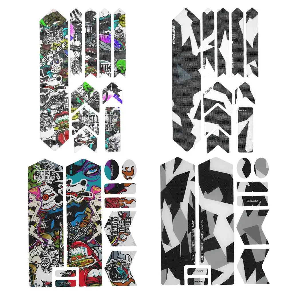 for Tape Mountain Bike Protective Stickers Set High
