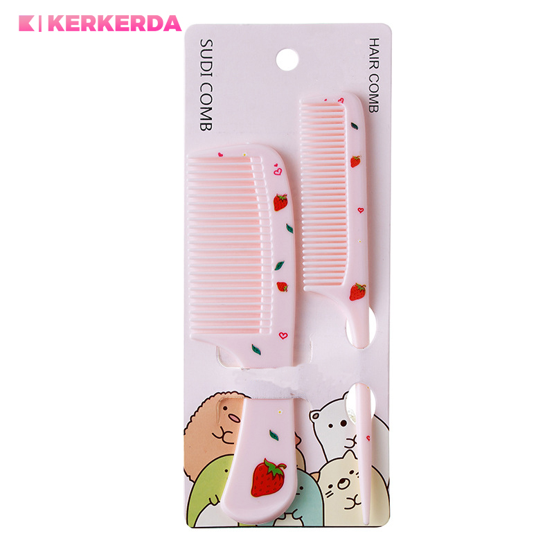 Best of 2pcs / set Cute Kids Hairdressing Comb Anti-static Pointed Tail Comb For Girls Children Strawberry Fruit Pattern Kids Hair Comb Reviews & Tips