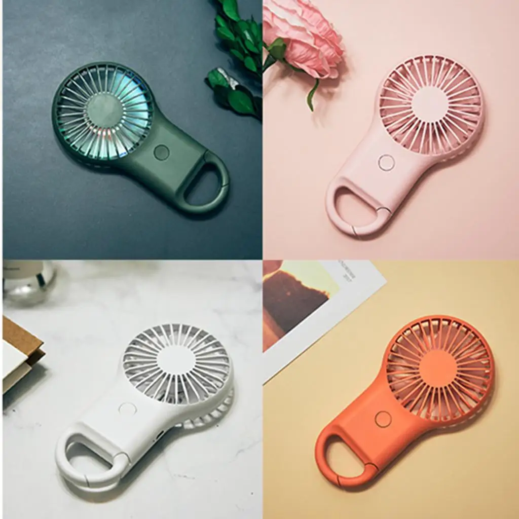Handheld Fan Powerful Small Personal Portable Fan 3- Adjustable USB Rechargeable Cooling for Kids Woman Man  outdoor