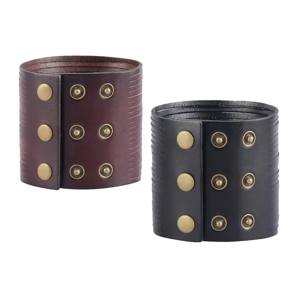 Vintage Wristbands Adjustable Buckle Wrist Strap Strips Wide Bracelet Bangle