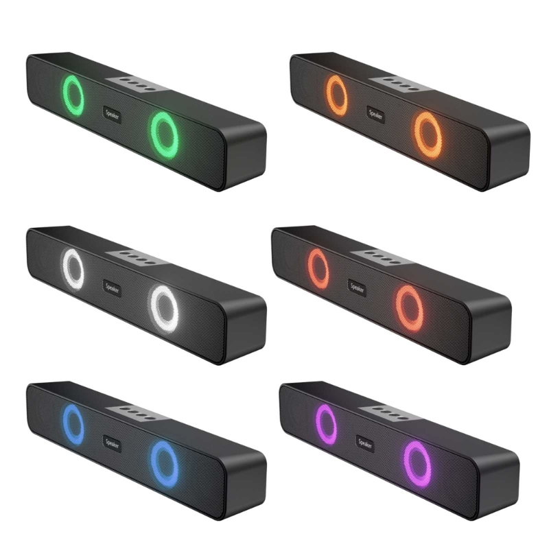 Title 3, 2024 New New RGB Bluetooth-compatible Speaker S...