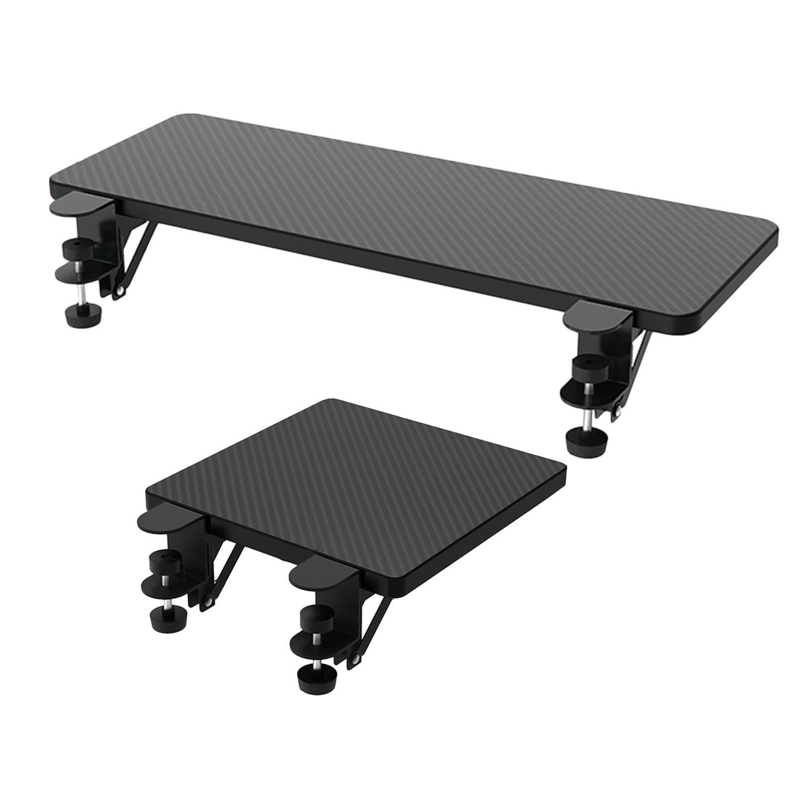 Extensor de mesa ergonômico de madeira inclinando