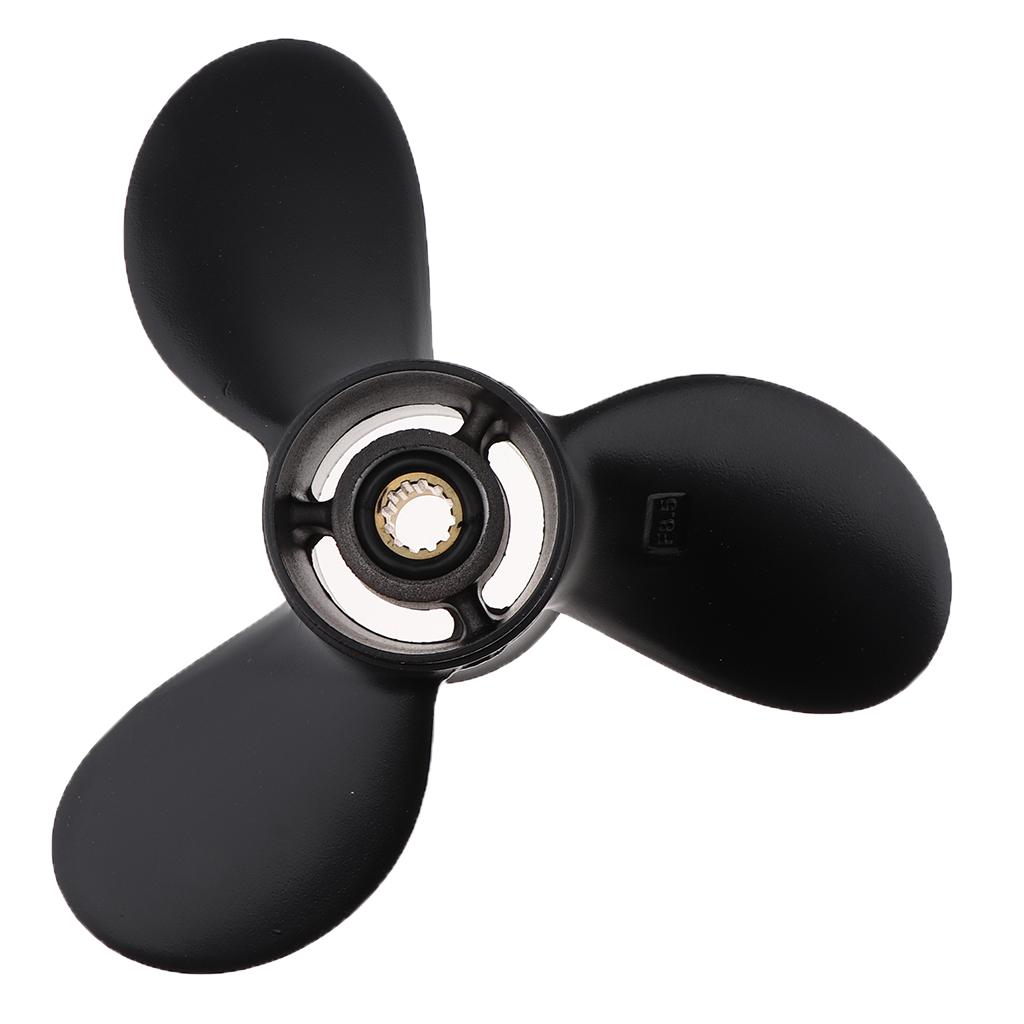 Ouboard Aluminum Propeller for 2 Stroke 6HP M6B / 8HP M8B / 9.8HP M9.8B