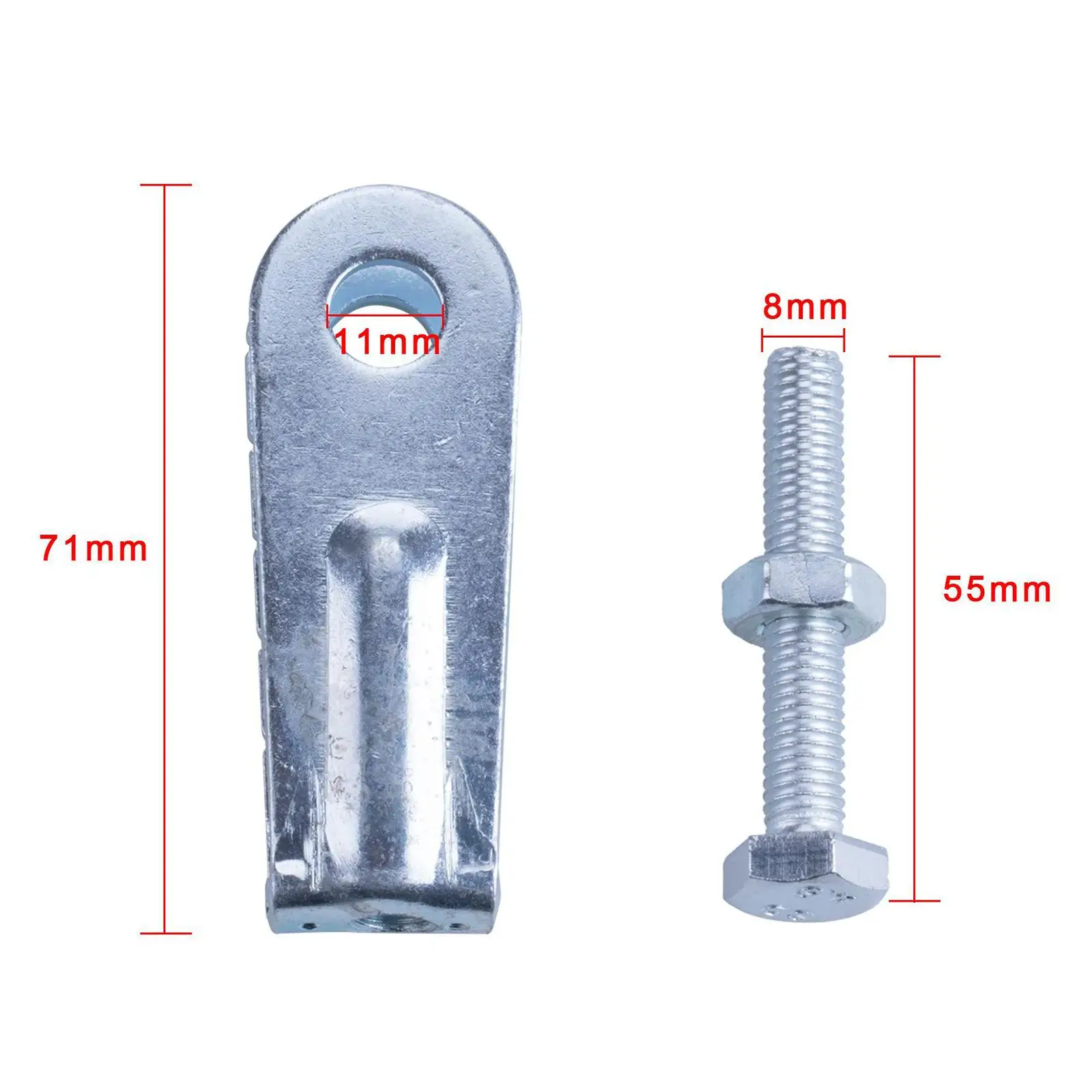 2pcs Motorcycle Chain Puller Adjusters for 350