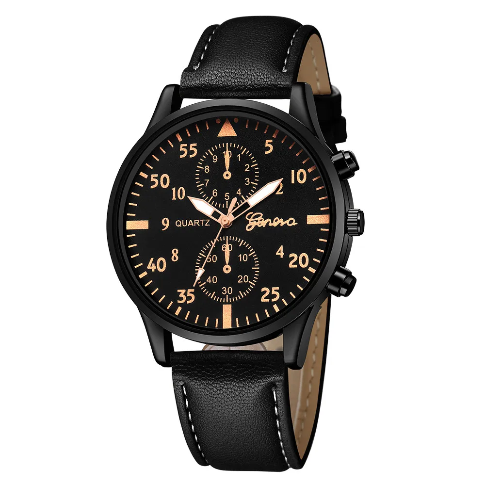 Fashion Watch For Men 2022 Leather Military Alloy Analog Quartz Wrist Watch Top Brand Business Watches Reloj Digital Hombre