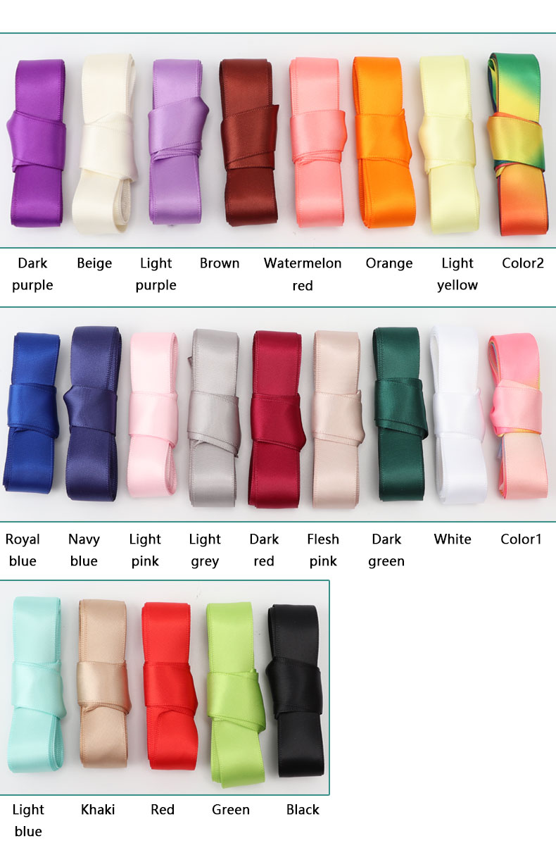 New Ribbon Sneakers Laces Satin Candy Color Double Sided Polyester Smooth 2cm Wide Women Shoes Shoelace Silk Wide Flat Web Lace