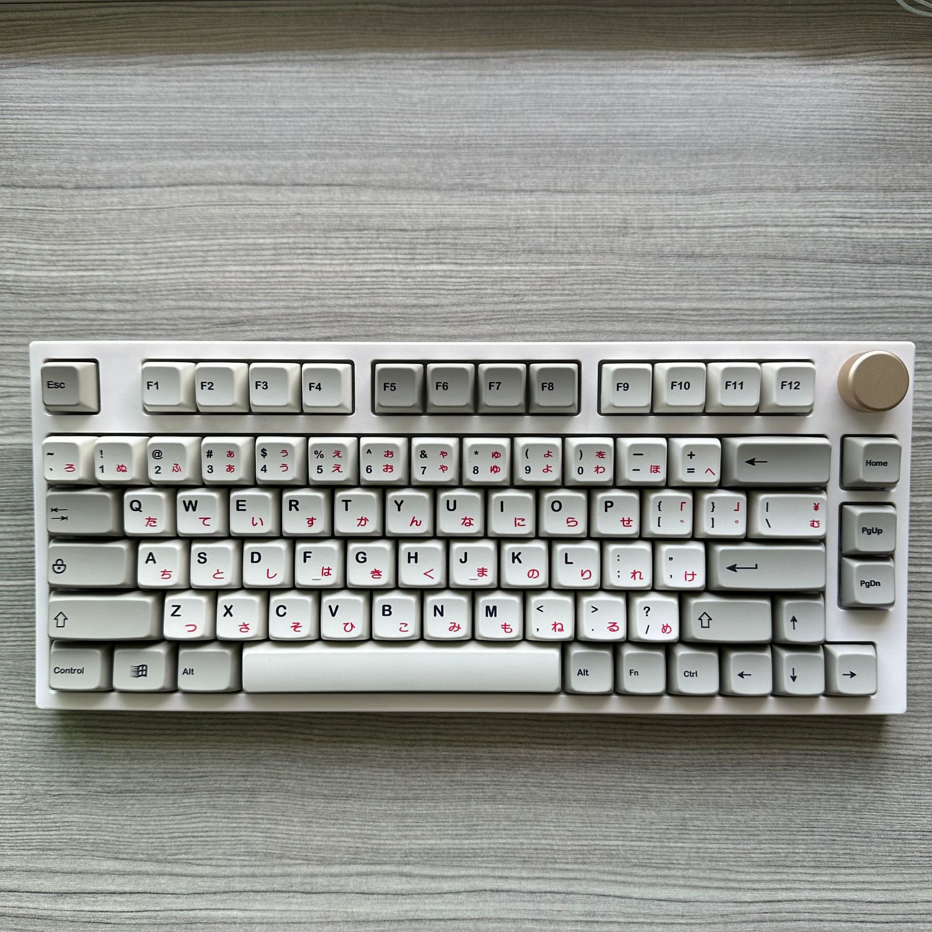 Custom PBT Keycaps, Tema japonês Vintage, MDA