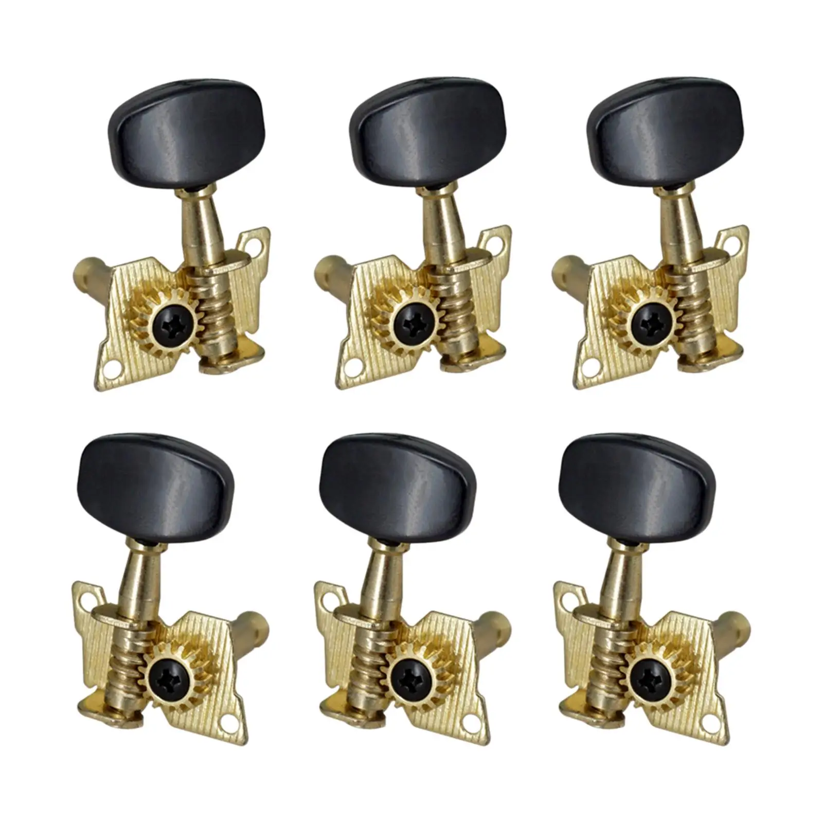 6x 3L3R Guitar Tuner Pegs Right Left Guitar Tuning Pegs for Acoustic Electric Guitar