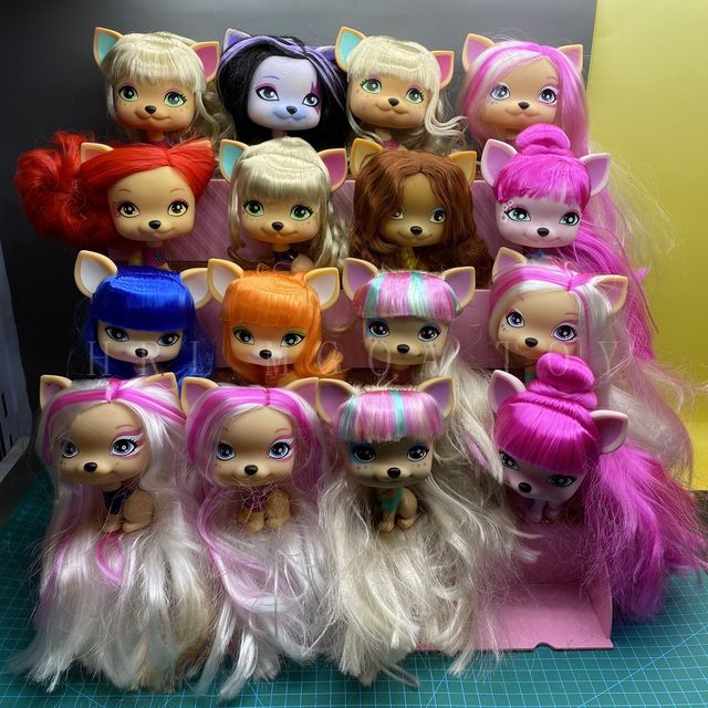 Dog dolls shop with changeable hair