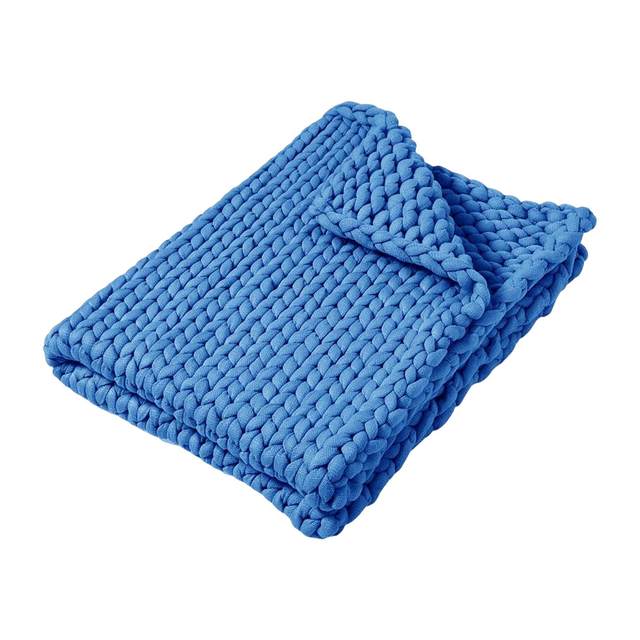 Fashion Chunky Yarn Blanket, Warm Thick Blanket, , Throw Blanket for Bedroom